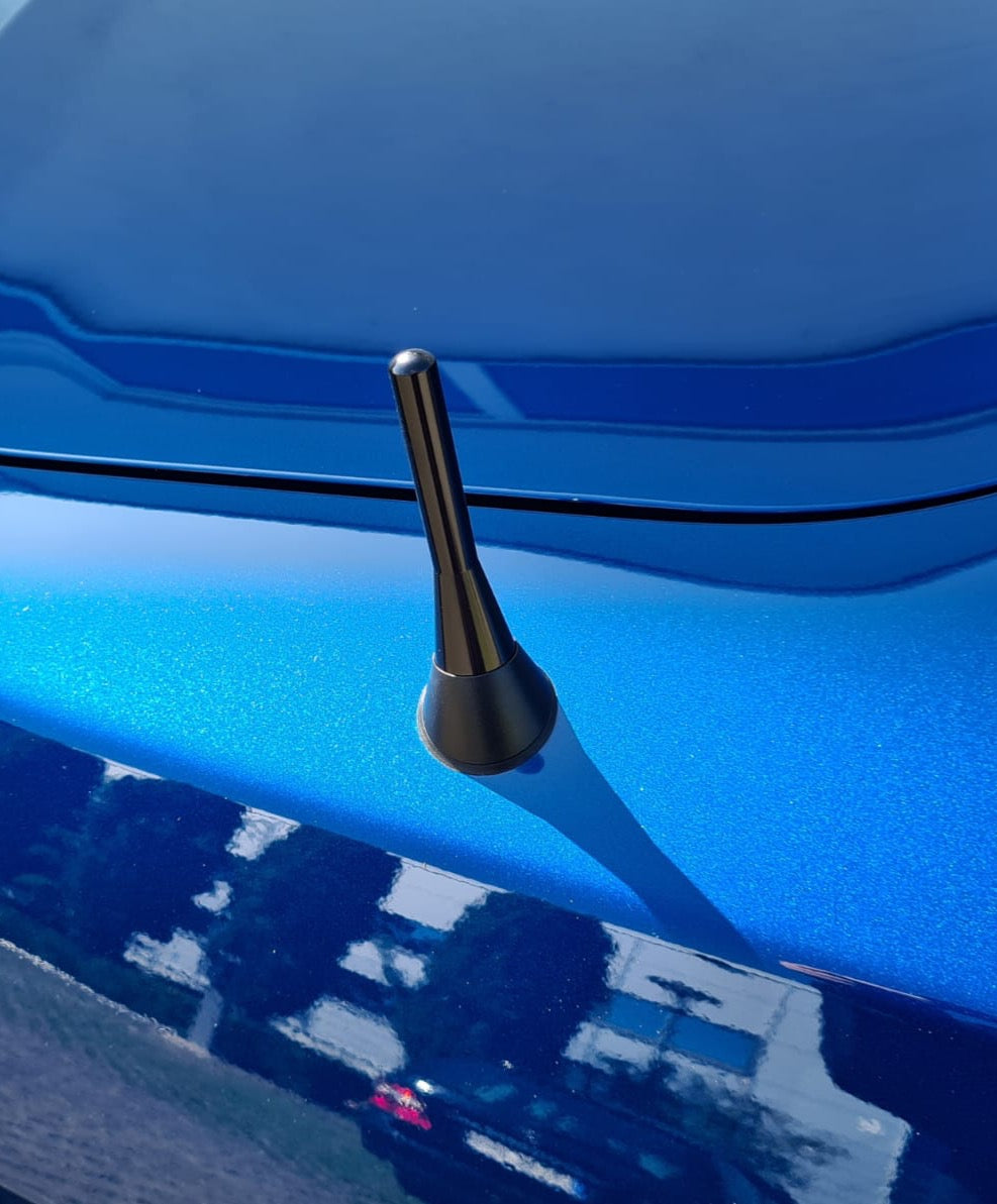FM/DAB 9cm Kotflügelantennenstab - nur für Mazda MX-5 III (ab Baujahr 03/2005) NC + MX-5 IV (ab Baujahr 06/2015) ND + MX-5 RF (ab Baujahr 12/2016) RF - KUPFERKERNANTENNE MIT SEHR GUTEM EMPFANG